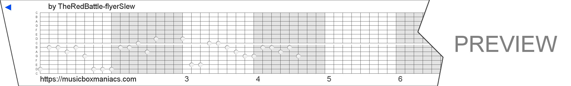 В лесу родилась ёлочка 15 note music box paper strip