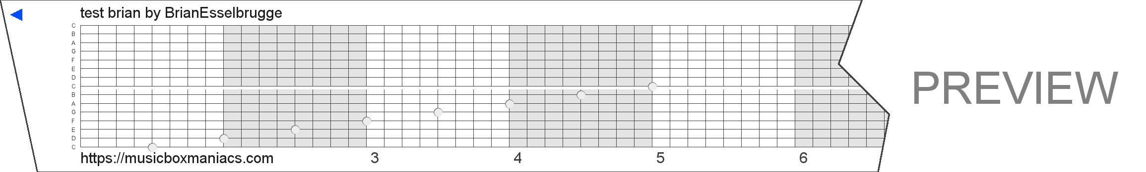 test brian 15 note music box paper strip