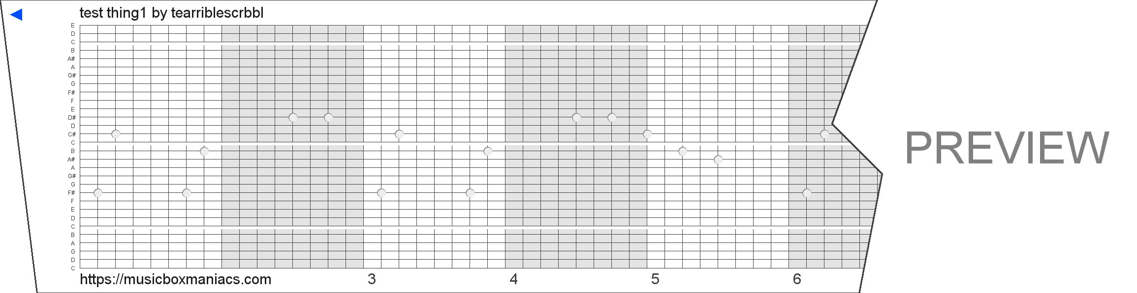 test thing1 30 note music box paper strip