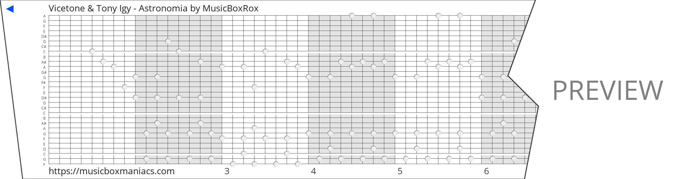 Vicetone Tony Igy Astronomia Music Box Melody vicetone tony igy astronomia music