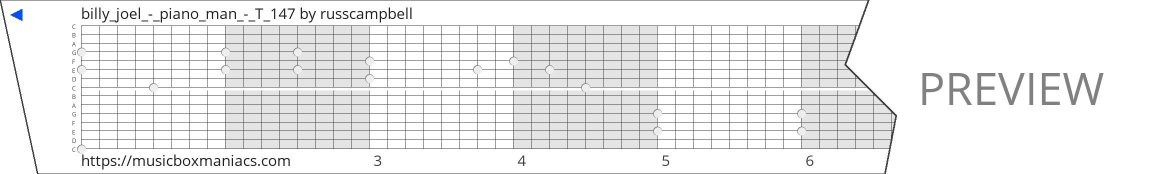 billy_joel_-_piano_man_-_T_147 15 note music box paper strip