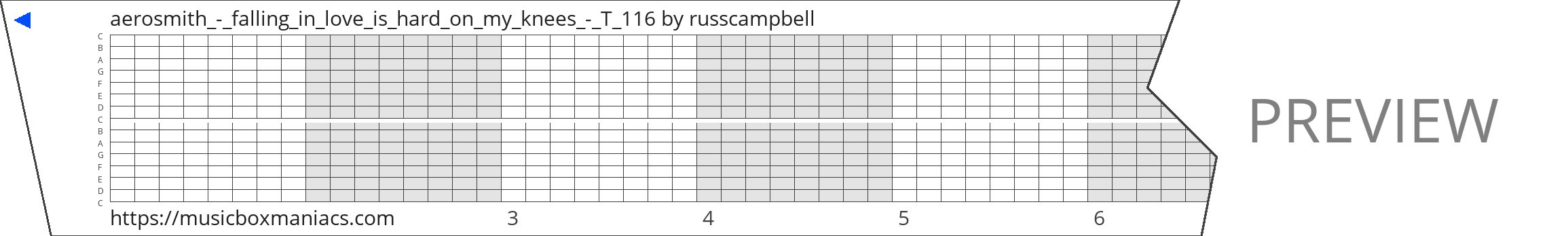 aerosmith_-_falling_in_love_is_hard_on_my_knees_-_T_116 15 note music box paper strip