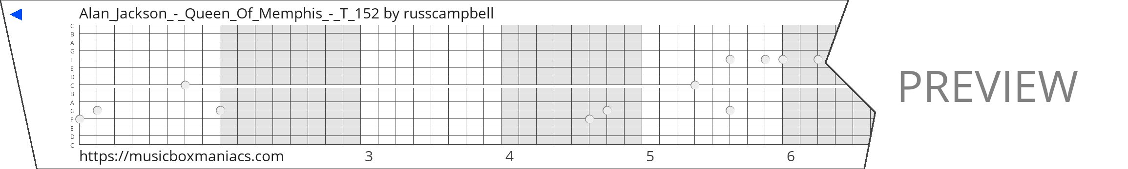 Alan_Jackson_-_Queen_Of_Memphis_-_T_152 15 note music box paper strip