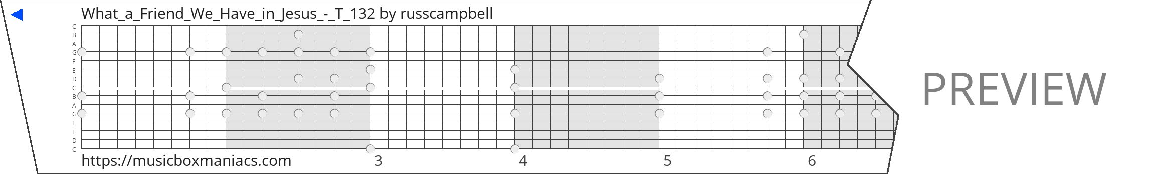 What_a_Friend_We_Have_in_Jesus_-_T_132 15 note music box paper strip